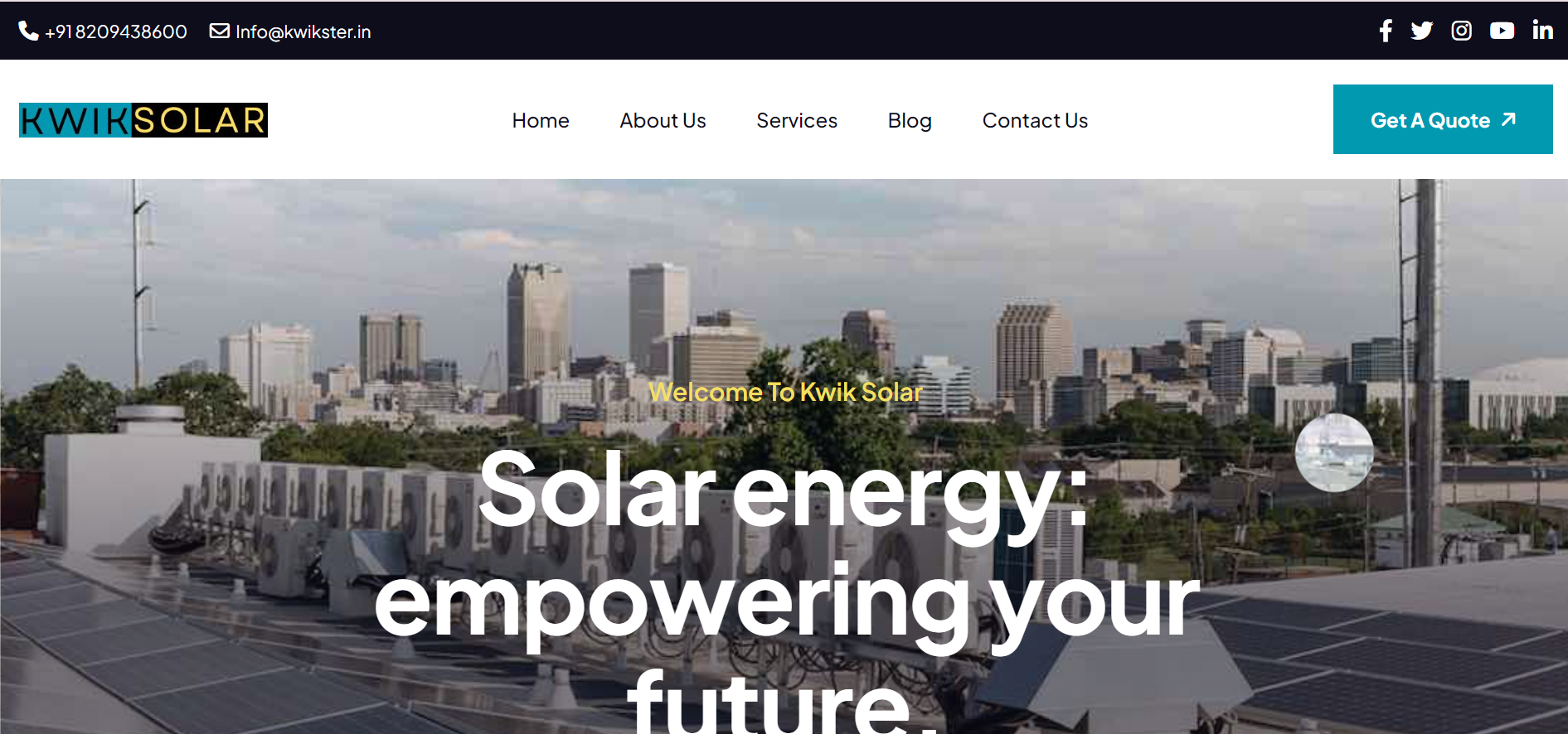 KwikSolar Project Screenshot